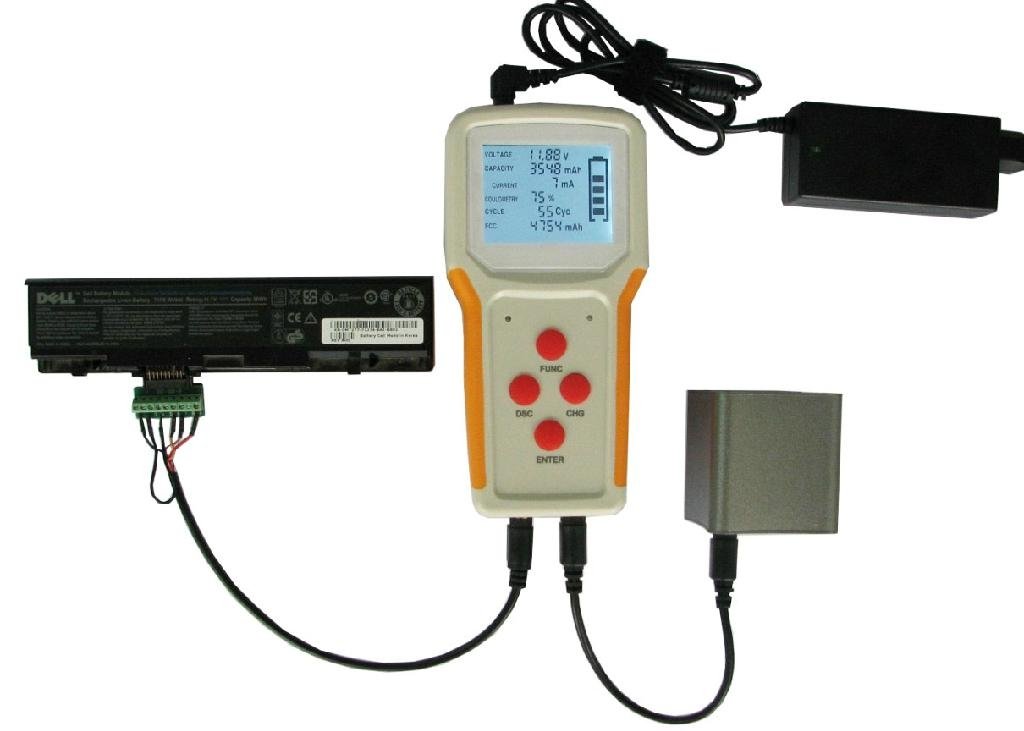 protable universal laptop battery tester with test charge discharge funcntion 2