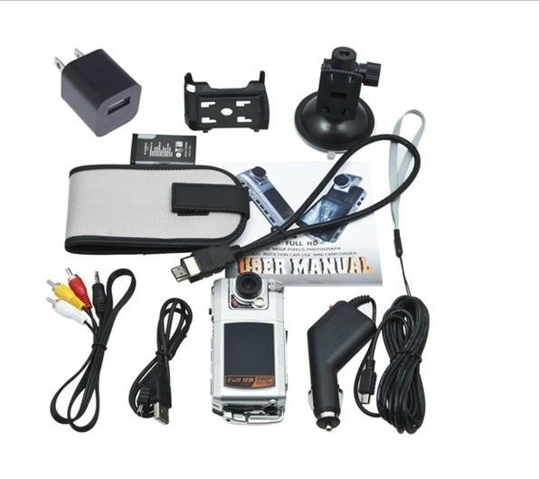 F900LHD Car Camera  HD 1920*1080P 25fps 2.5'' LCD Recorder FL night vision HDMI 2