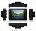 D6 2.7'' LCD car video recorder with IR night vision+HD 1080P +140 degrees DVR 