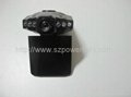 Car DVR Camera with 6 IR LED and 90 degree view angle ,270 degree screen rotated 1