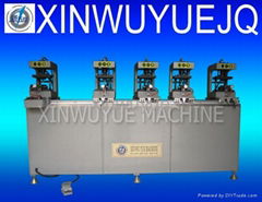 Solar panel machine five head pressing machine