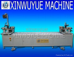 window machine double head corner combining machine