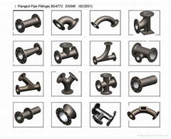 ductile iron pipe fittings