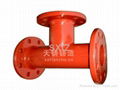ductile iron pipe fittings-flanged series 3