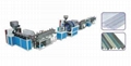 Braided PVC tubing extrusion machine