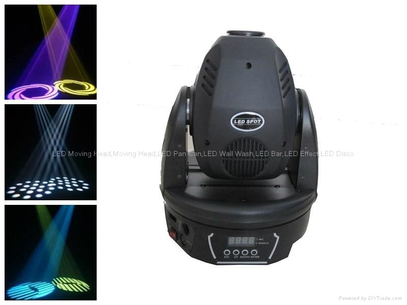 LED MOVING HEAD GOBO 30W  3