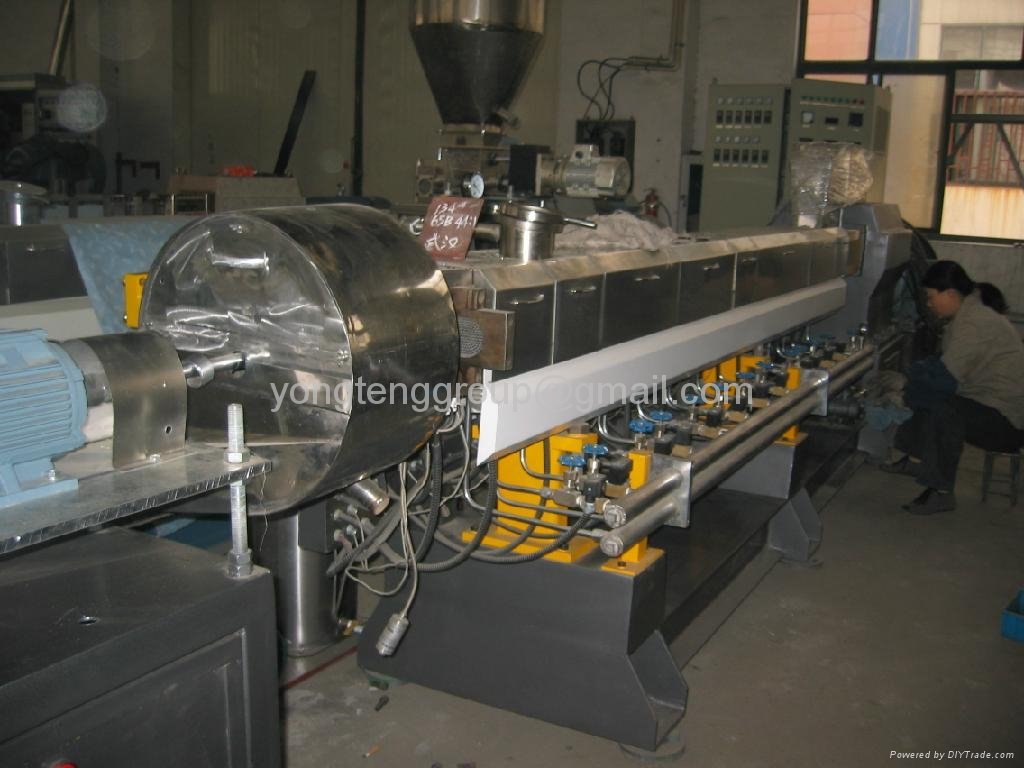SHJ35 twin screw extruder(lab extruder PE/PP/ABS/PC)