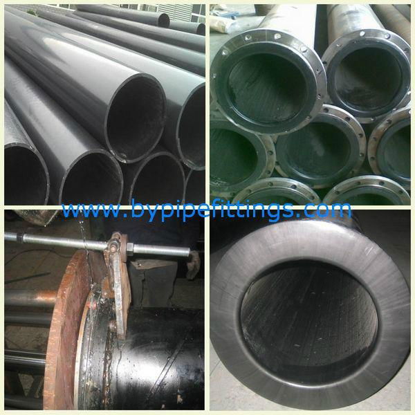 wear resistant UHMW PE tailings pipe for mine  industry  4