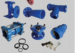 Flanged pipe fittings