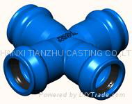 DI PIPE FITTINGS FOR PVC