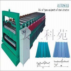 Double layer roll forming machine