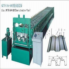 steel structure floor roll forming machine