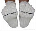 100% cotton Yoga and Pilates socks 4