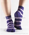 100% cotton Yoga and Pilates socks 5