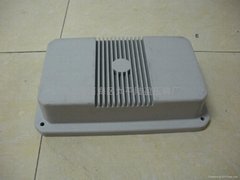 Aluminum casting tunnel light cover and heat sink parts