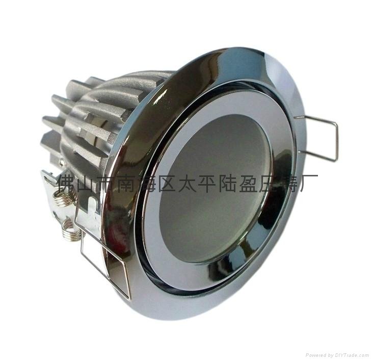 Aluminum Die casting LED ceiling lampshade and other parts 2