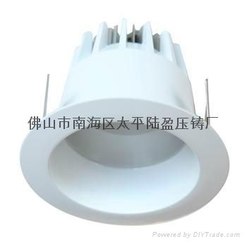 Aluminum Die casting LED ceiling lampshade and other parts 3