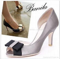 High heel shoes