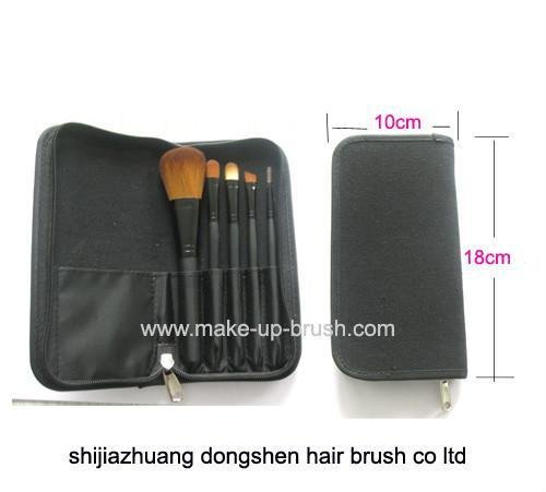 cosmetic brush set 5 pcs