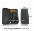 cosmetic brush set 5 pcs