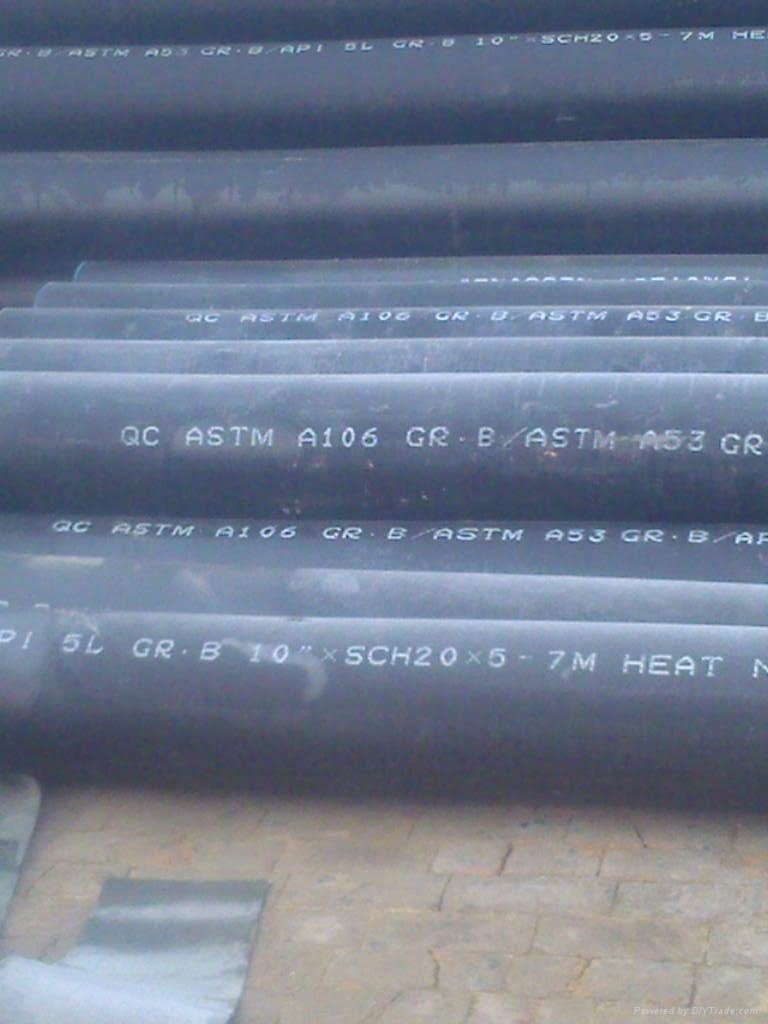 ASTM A106 GR.B seamless steel tube 5