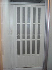 pvc folding door