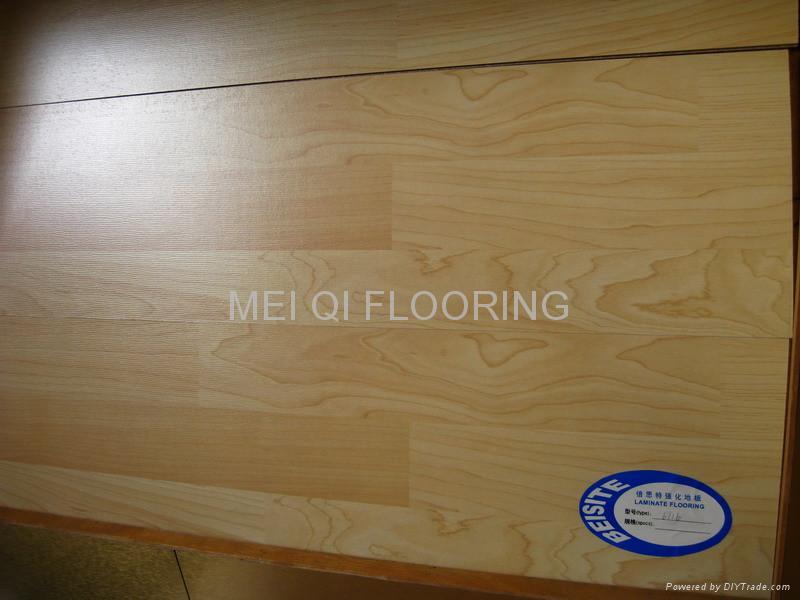 Laminated flooring