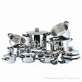 18pcs wide edge cookware set 1