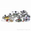 22pcs wide edge cookare set