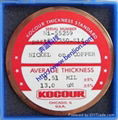 美國Kocour 電解式庫侖測厚儀鍍層標準片 校正片