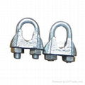 U.S.type ga    alleable wire rope clips 1