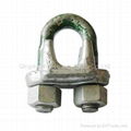 Drop forged wire rope clips US type 1