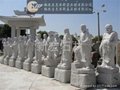 十八羅漢石雕像
