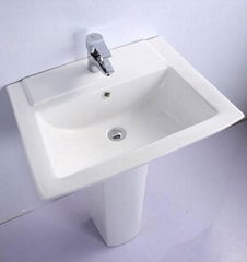 Pedestal basin