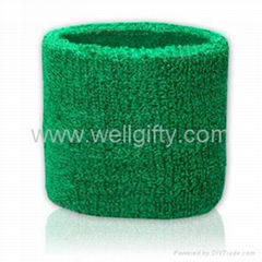 Sports Cotton Terry Wristband