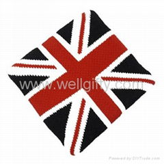 Flag Wristband Sweatband Cotton Sweatbands