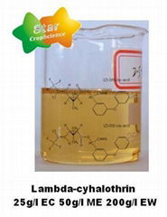 Lambda Cyhalothrin 96%TC, 25g/LEC,50g/LME, 200/LEW