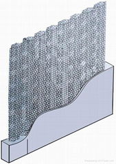 中空内模金属网水泥内隔墙