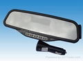 Bluetooth rearview mirror with SDcard and U disk support MP3 function 1