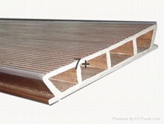 Wood plastic decking