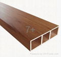 Wood plastic decking