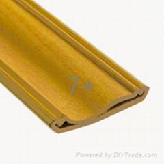 Wood plastic decoration moulding