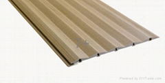 wood plastic pyramid wall panel