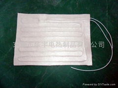 Non-woven heating element