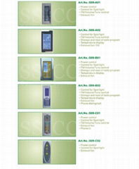 electronic control system for shower cabinet