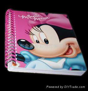 cartoon  notebooks