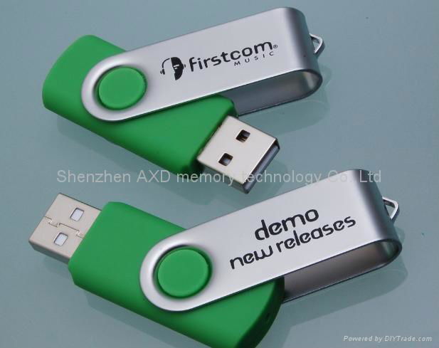 OEM Plastic swivel USB  2