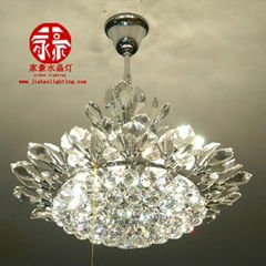 Provide all kinds of crystal dining pendant lamp