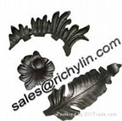 Cast steel ornament