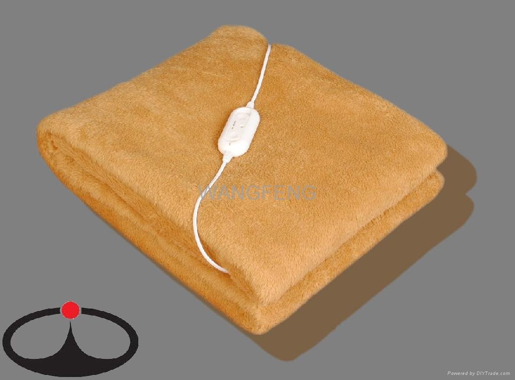 soft poylester electric warm heating  blankets 2